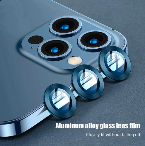 IPhone 15 Pro Max - Metal Camera Lens Glass Protector