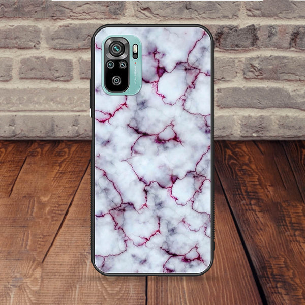 White Marble Series - Premium Printed Glass Phone Case All Models